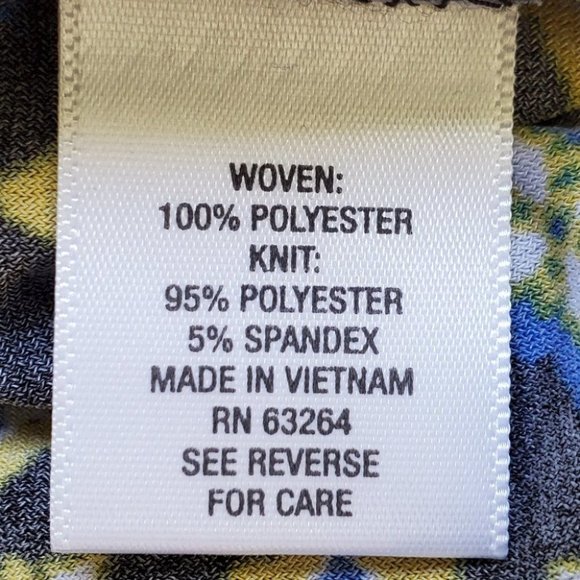 Roz & Ali Moroccan Mama Mixed Media Sleeveless Summer Layered Top NWT Size 1X - Picture 15 of 16